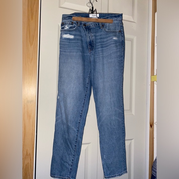 Pistola Presley Crossover High Rise Straight Jeans - Picture 2 of 8